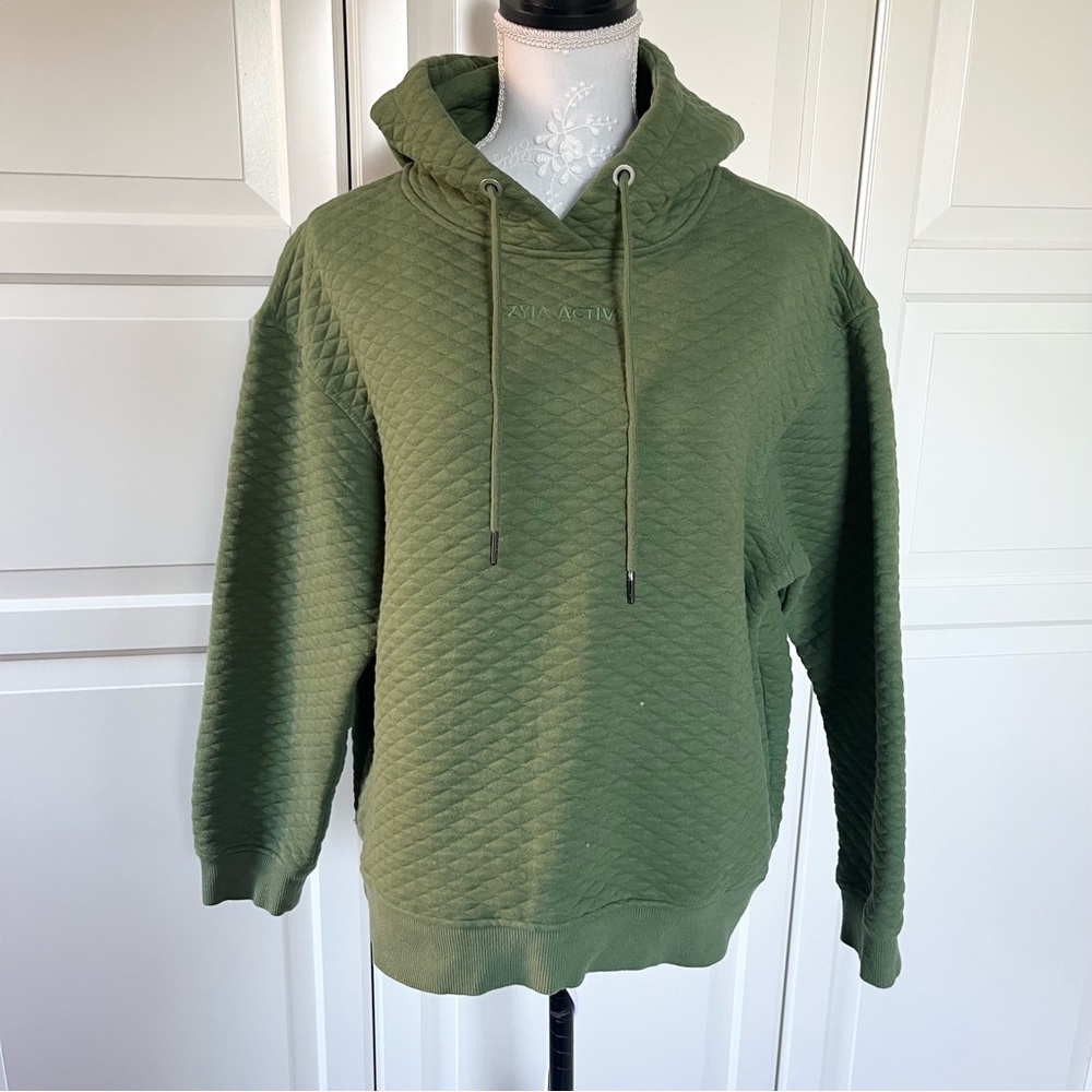 ZYIA Sage Quilted Hoodie